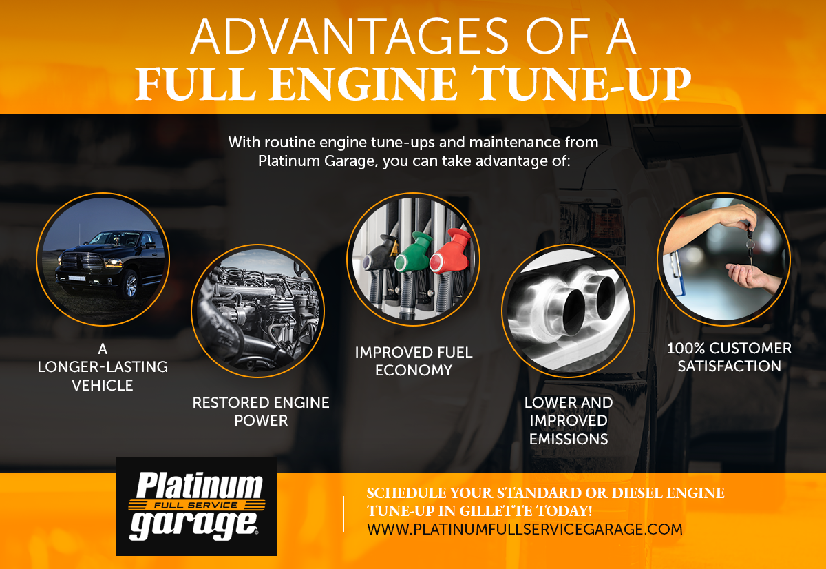 Engine TuneUp in Gillette Platinum Full Service Garage